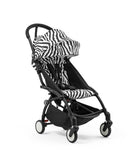 Stokke® YOYO³ Количка от 6 месеца, Черно шаси - Zebra