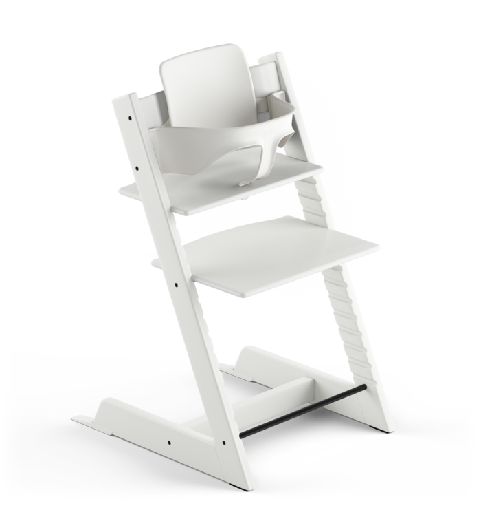 Stokke® Tripp Trapp® Стол 6+ месеца - цвят White