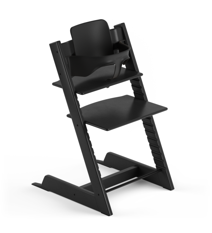 Stokke® Tripp Trapp® Стол 6+ месеца - цвят Black