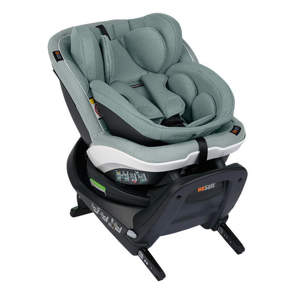 BeSafe® Столче за кола iZi Turn B i-Size - цвят Sea Green Melange