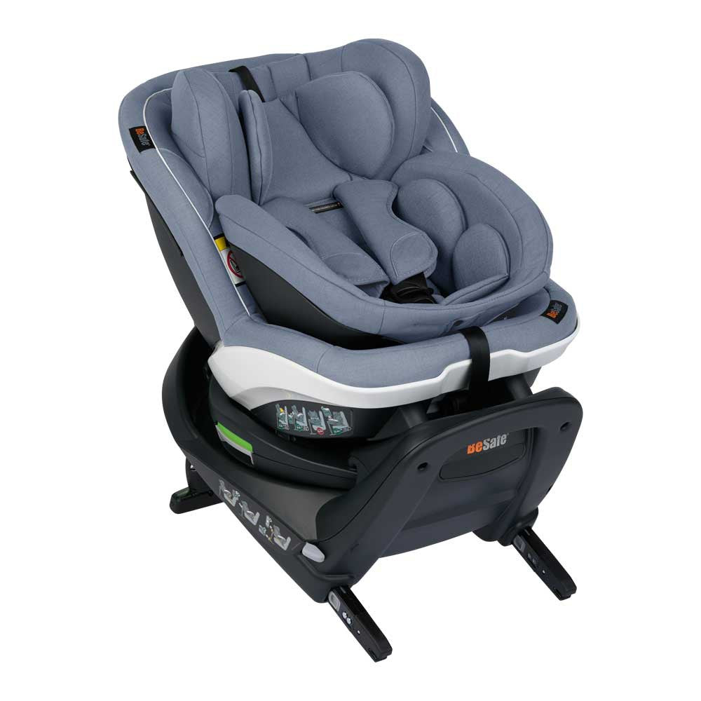 BeSafe® Столче за кола iZi Turn B i-Size - цвят Cloud Melange