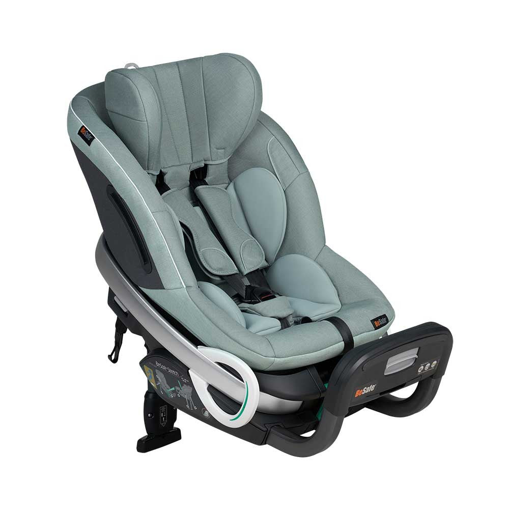 BeSafe® Столче за кола Stretch - цвят Sea Green Melange