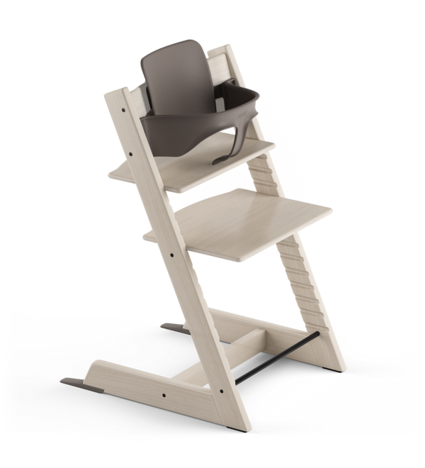 Stokke® Tripp Trapp® Стол 6+ месеца - цвят Whitewash