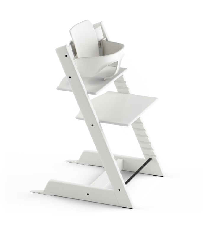 Stokke® Tripp Trapp® Стол 6+ месеца - цвят White