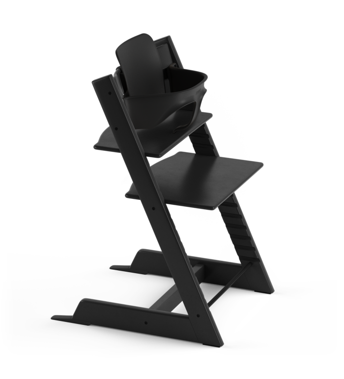 Stokke® Tripp Trapp® Стол 6+ месеца - цвят Black