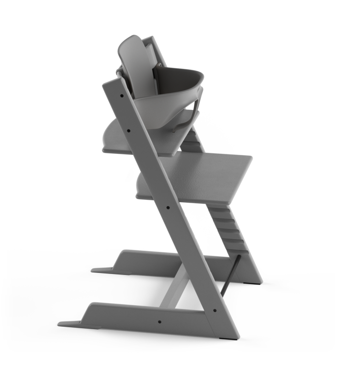 Stokke® Tripp Trapp® Стол 6+ месеца - цвят Storm Grey