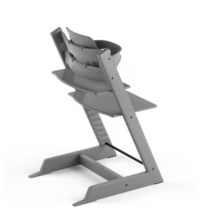 Stokke® Tripp Trapp® Стол 6+ месеца - цвят Storm Grey