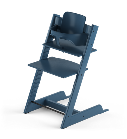 Stokke® Tripp Trapp® Стол 6+ месеца - цвят Fjord Blue