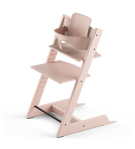 Stokke® Tripp Trapp® Стол 6+ месеца - цвят Serene Pink