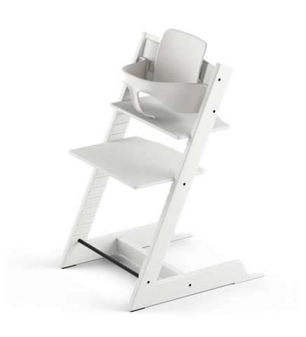Stokke® Tripp Trapp® Стол 6+ месеца - цвят White