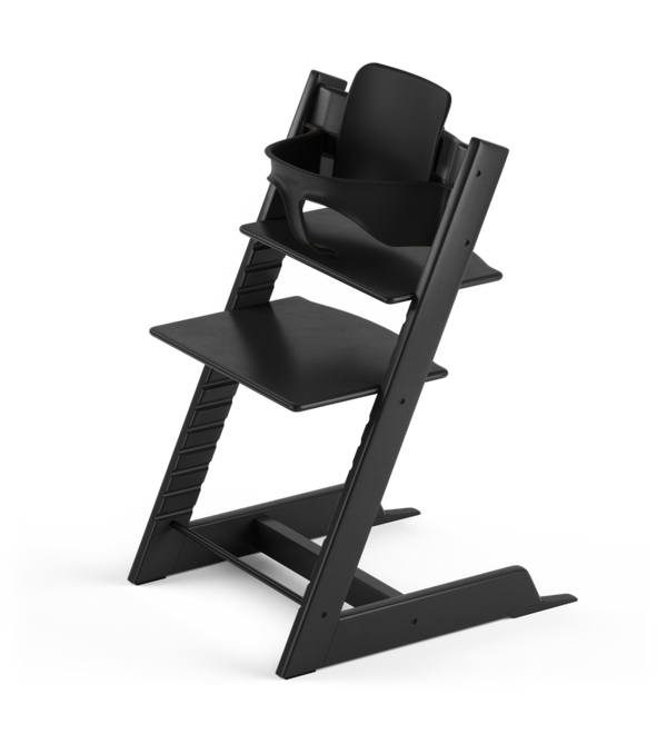 Stokke® Tripp Trapp® Стол 6+ месеца - цвят Black