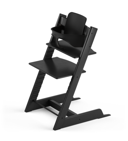 Stokke® Tripp Trapp® Стол 6+ месеца - цвят Black