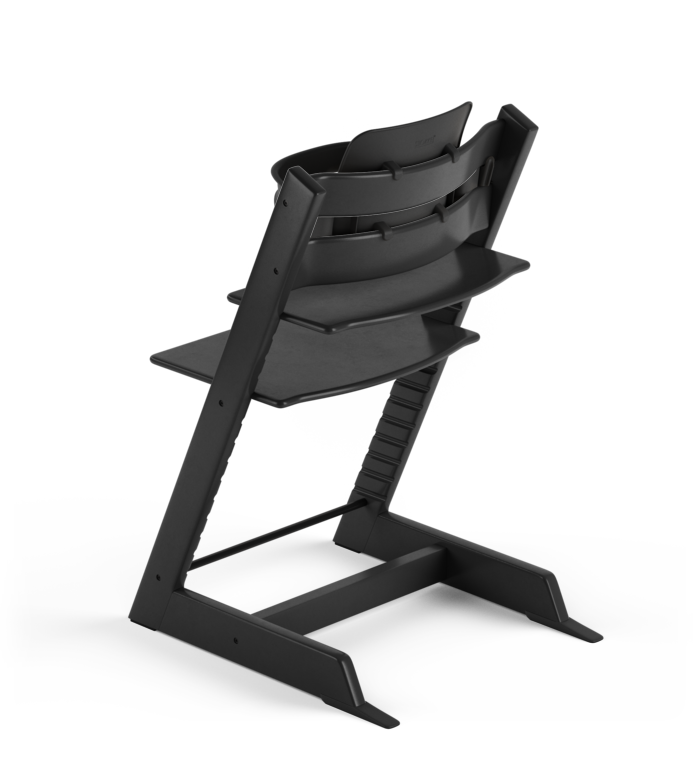 Stokke® Tripp Trapp® Стол 6+ месеца - цвят Black