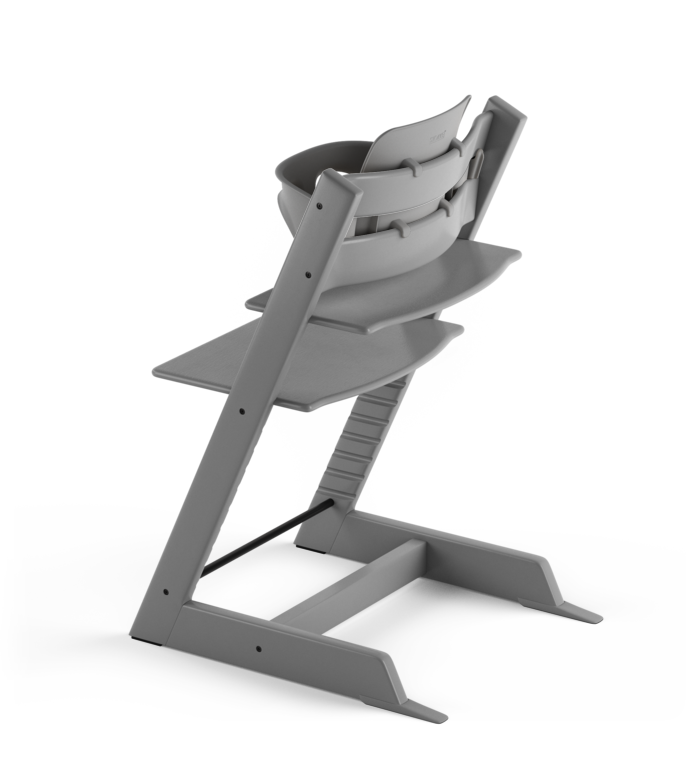 Stokke® Tripp Trapp® Стол 6+ месеца - цвят Storm Grey