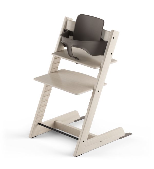 Stokke® Tripp Trapp® Стол 6+ месеца - цвят Whitewash