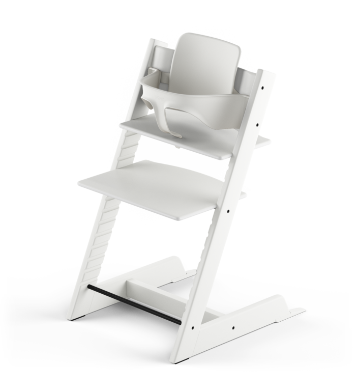 Stokke® Tripp Trapp® Стол 6+ месеца - цвят White