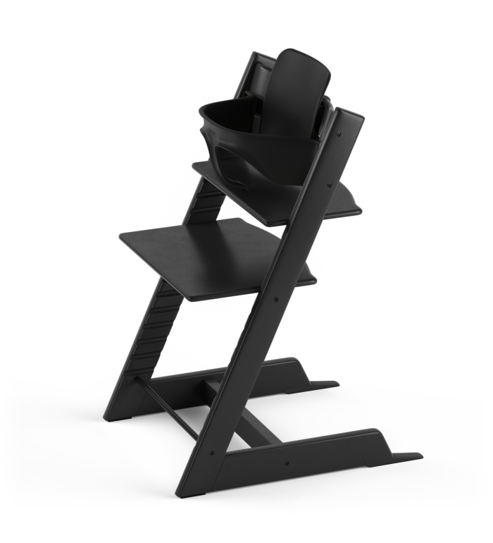 Stokke® Tripp Trapp® Стол 6+ месеца - цвят Black