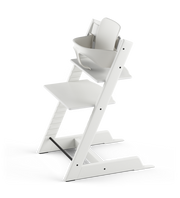 Stokke® Tripp Trapp® Стол 6+ месеца - цвят White