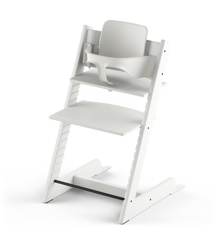 Stokke® Tripp Trapp® Стол 6+ месеца - цвят White