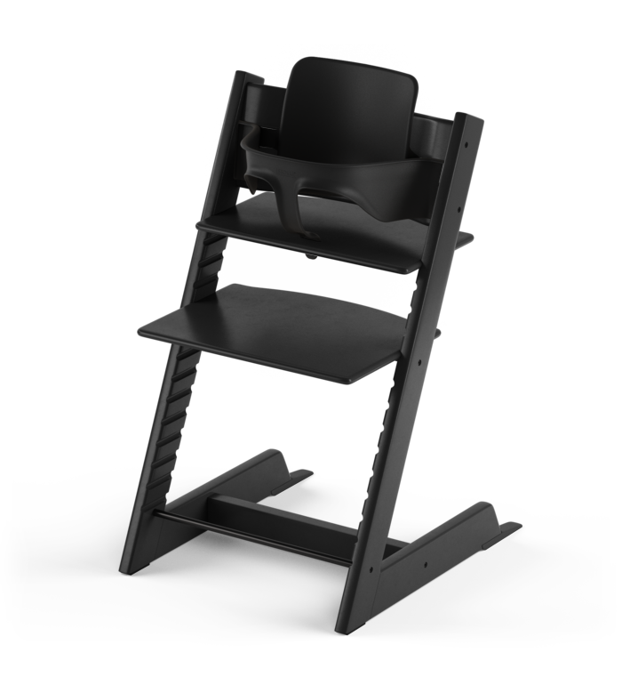 Stokke® Tripp Trapp® Стол 6+ месеца - цвят Black