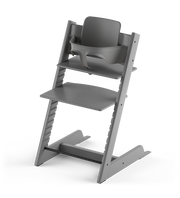 Stokke® Tripp Trapp® Стол 6+ месеца - цвят Storm Grey