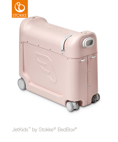 Stokke® JetKids™ BedBox™ Куфар+Легло за самолет - цвят Pink Lemonade