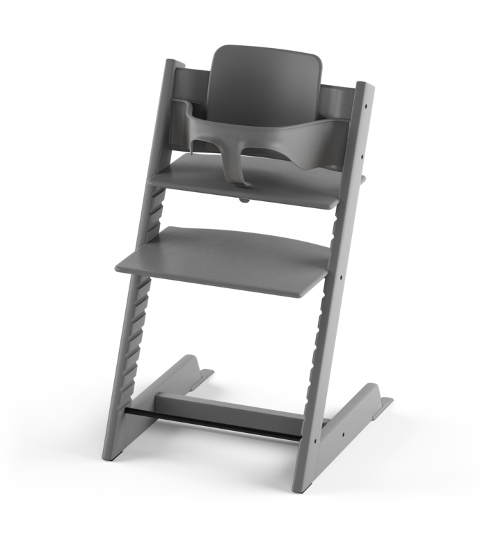 Stokke® Tripp Trapp® Стол 6+ месеца - цвят Storm Grey