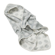 Leander® Хавлия с качулка Dots - цвят Cool Grey