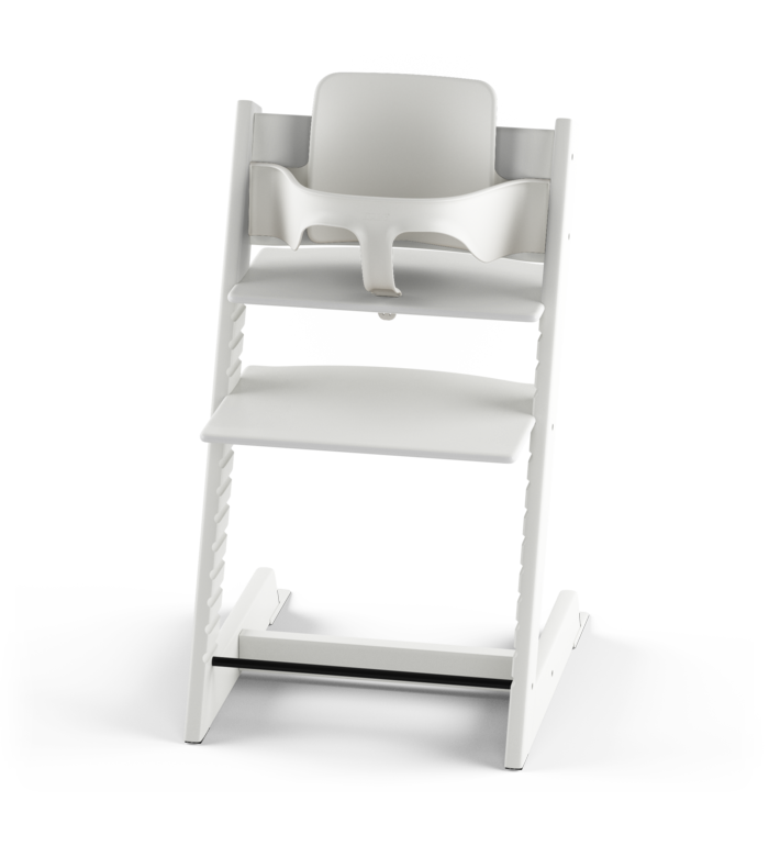 Stokke® Tripp Trapp® Стол 6+ месеца - цвят White