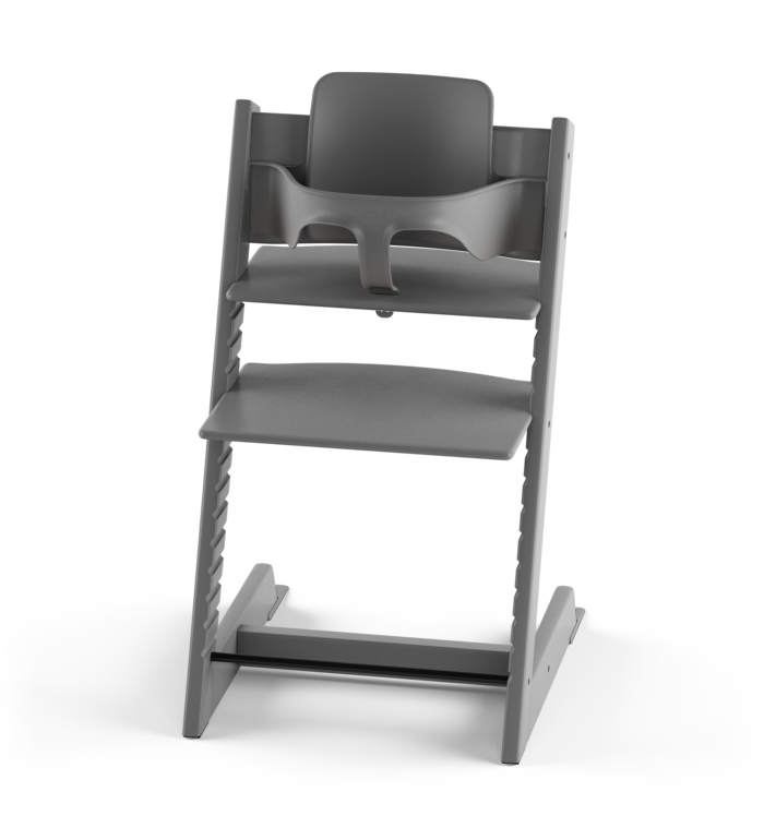 Stokke® Tripp Trapp® Стол 6+ месеца - цвят Storm Grey