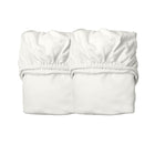 Leander® Чаршафи за легло 0-4 години - цвят Snow