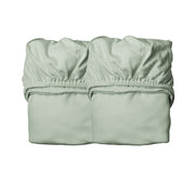 Leander® Чаршафи за легло 0-4 години - цвят Sage Green