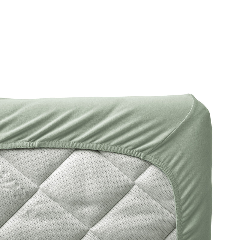 Leander® Чаршафи за легло 0-4 години - цвят Sage Green