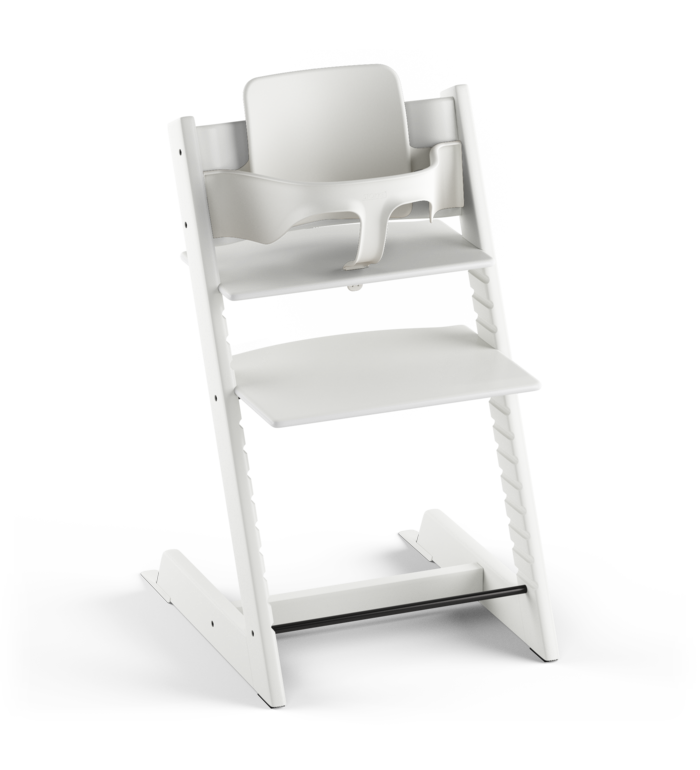 Stokke® Tripp Trapp® Стол 6+ месеца - цвят White