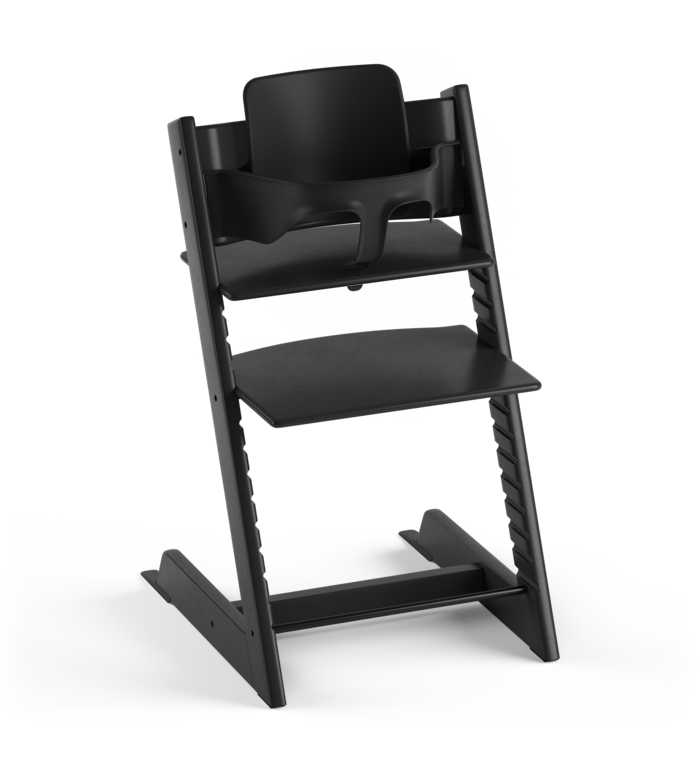 Stokke® Tripp Trapp® Стол 6+ месеца - цвят Black