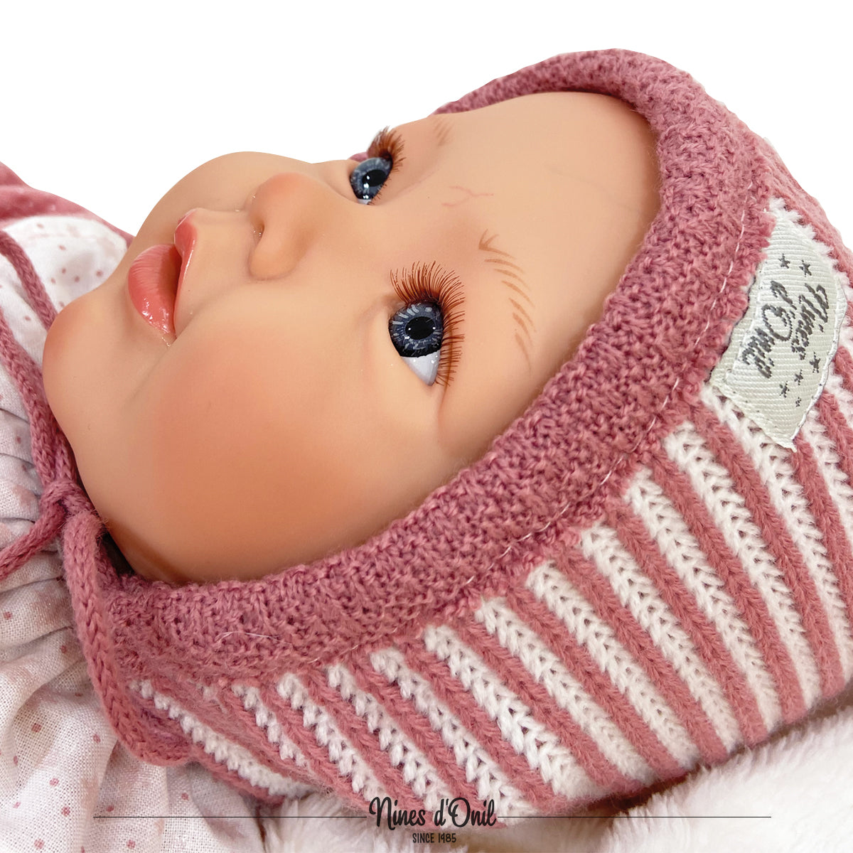 Nines d'Onil® Кукла Chloe Premium Reborn - цвят Pink