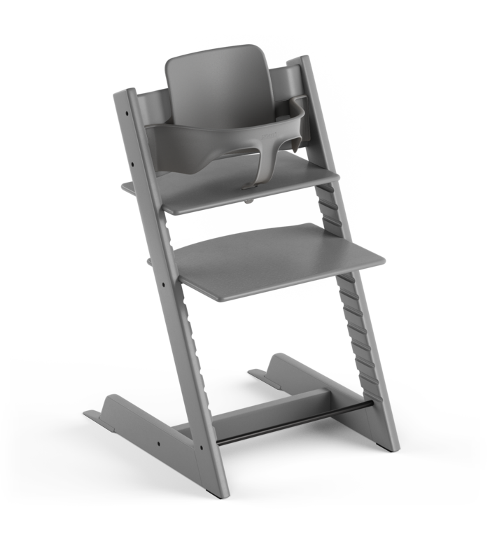 Stokke® Tripp Trapp® Стол 6+ месеца - цвят Storm Grey