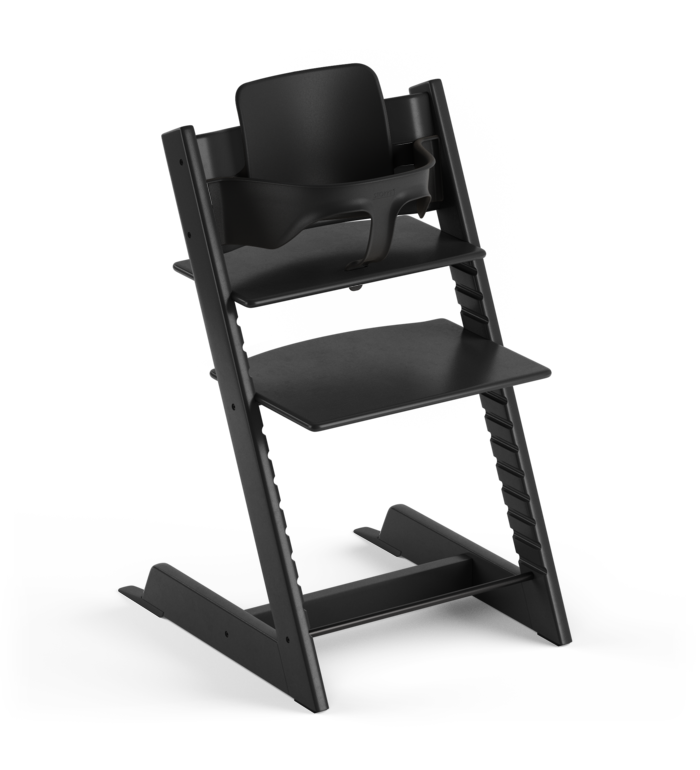 Stokke® Tripp Trapp® Стол 6+ месеца - цвят Black