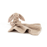 Jellycat® Зайче с кърпа за гушкане - цвят Bea Beige