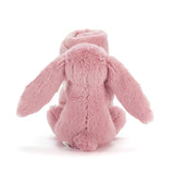 Jellycat® Зайче с кърпа за гушкане - цвят Tulip Blossom