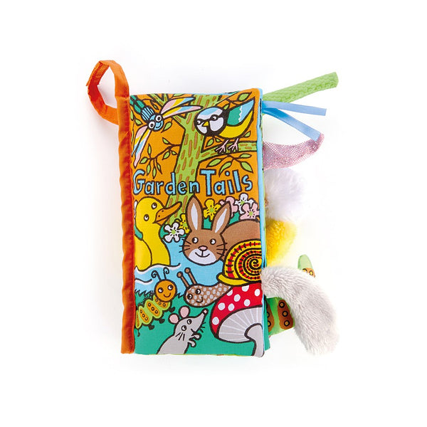 Jellycat® Мека книжка с опашки на животни от градината