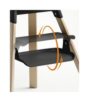 Stokke® Clikk™ Стол 6м. - 3г. Black / Natural