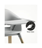 Stokke® Clikk™ Стол 6м. - 3г. цвят Cloud Grey