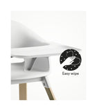 Stokke® Clikk™ Стол 6м. - 3г. цвят White
