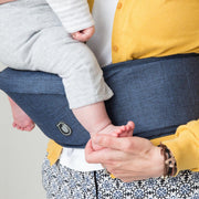 Hippychick® Hipseat™ Колан-Седалка - цвят Denim Blue