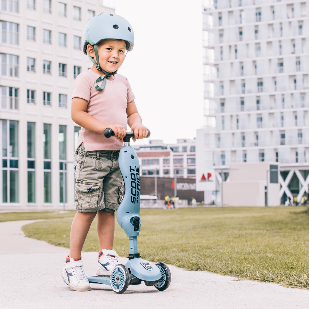 Scoot and Ride® Детска каска - цвят Steel
