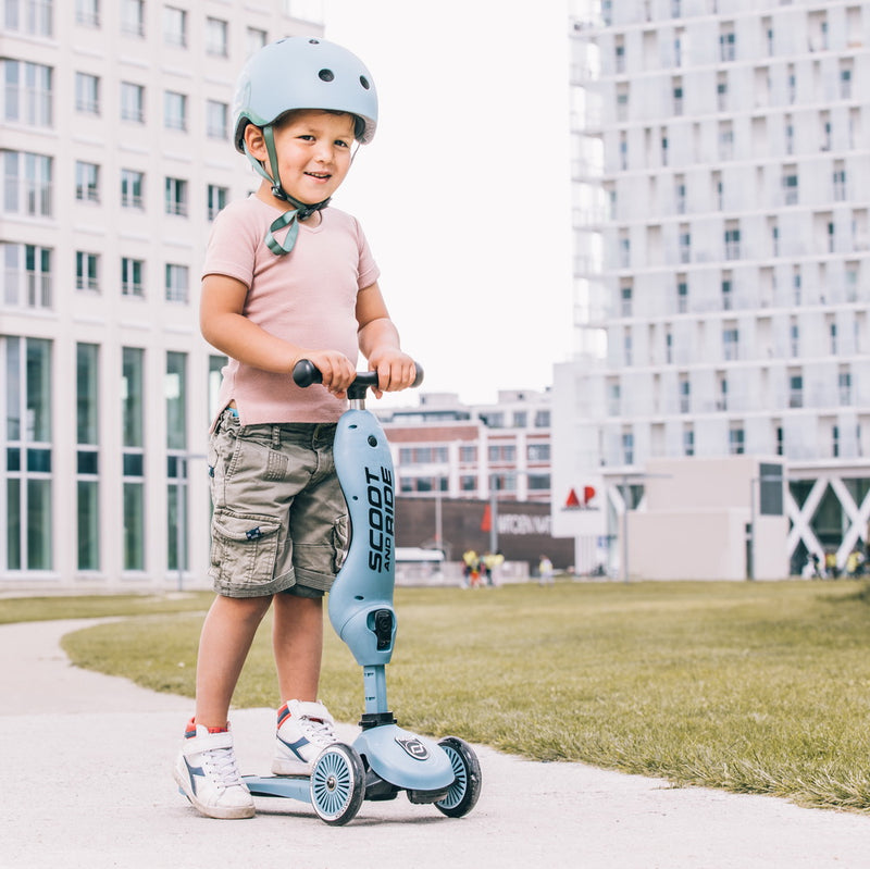 Scoot and Ride® Детска каска - цвят Steel