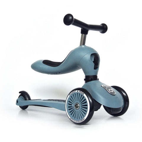 Scoot and Ride® Детска тротинетка Highwaykick 1 - цвят Steel