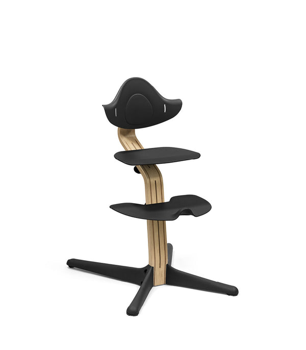 Stokke® Nomi® Стол - цвят Oak Black + ПОДАРЪК  Приставка 6+