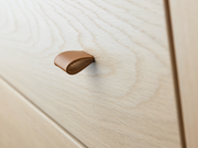 Leander® Classic™ Кожени дръжки за скрин - цвят Brown